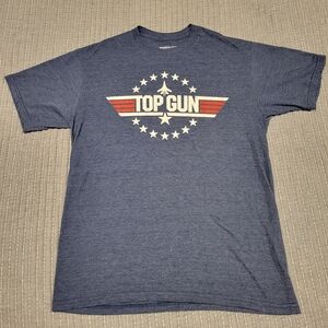 Blue Top Gun Short Sleeve Tee